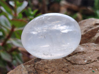Polished Girasol Pearl Quartz Palm Stones x 12 From Madagascar - Toprock Gemstones and Minerals 