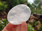 Polished Girasol Pearl Quartz Palm Stones x 12 From Madagascar - Toprock Gemstones and Minerals 