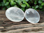 Polished Girasol Pearl Quartz Palm Stones x 12 From Madagascar - Toprock Gemstones and Minerals 