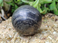 Polished Pharaoh Stone Spheres x 2 From Zimbabwe - Toprock Gemstones and Minerals 