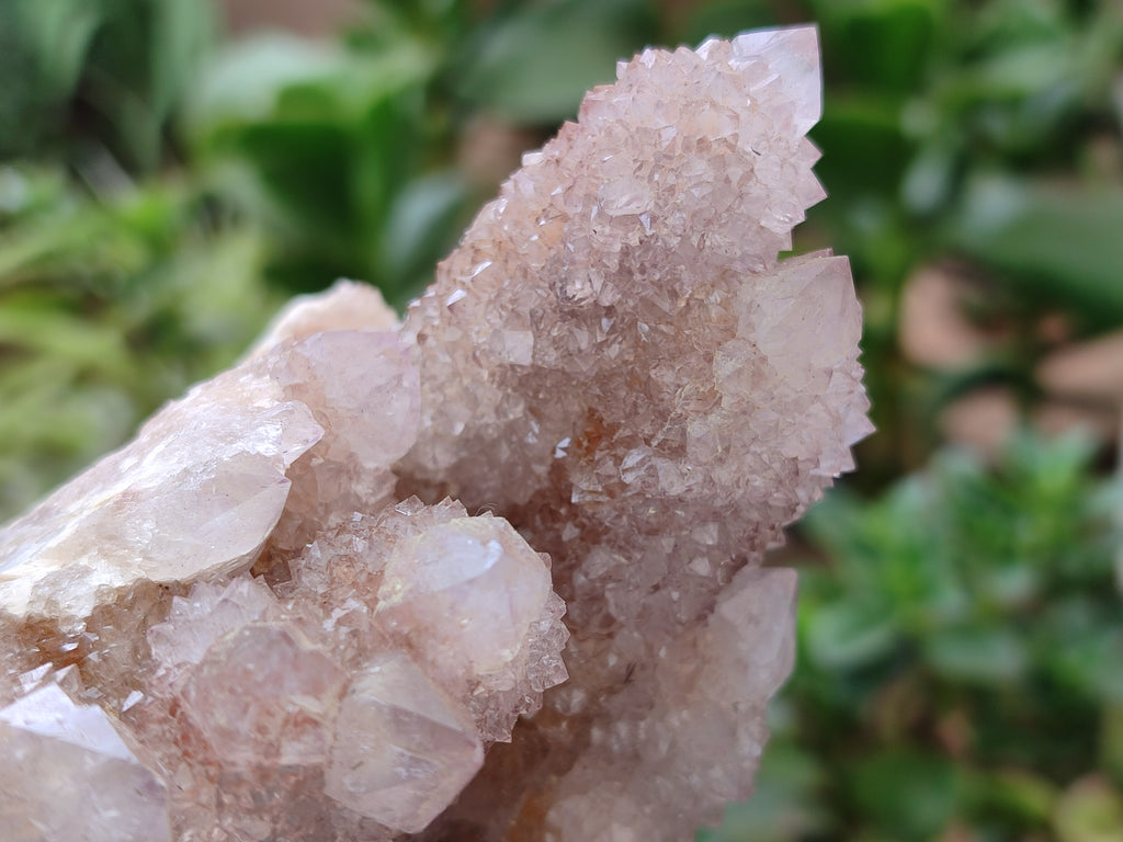 Natural Amethyst Spirit Quartz Clusters x 2 From Boekenhouthoek, South Africa - Toprock Gemstones and Minerals 