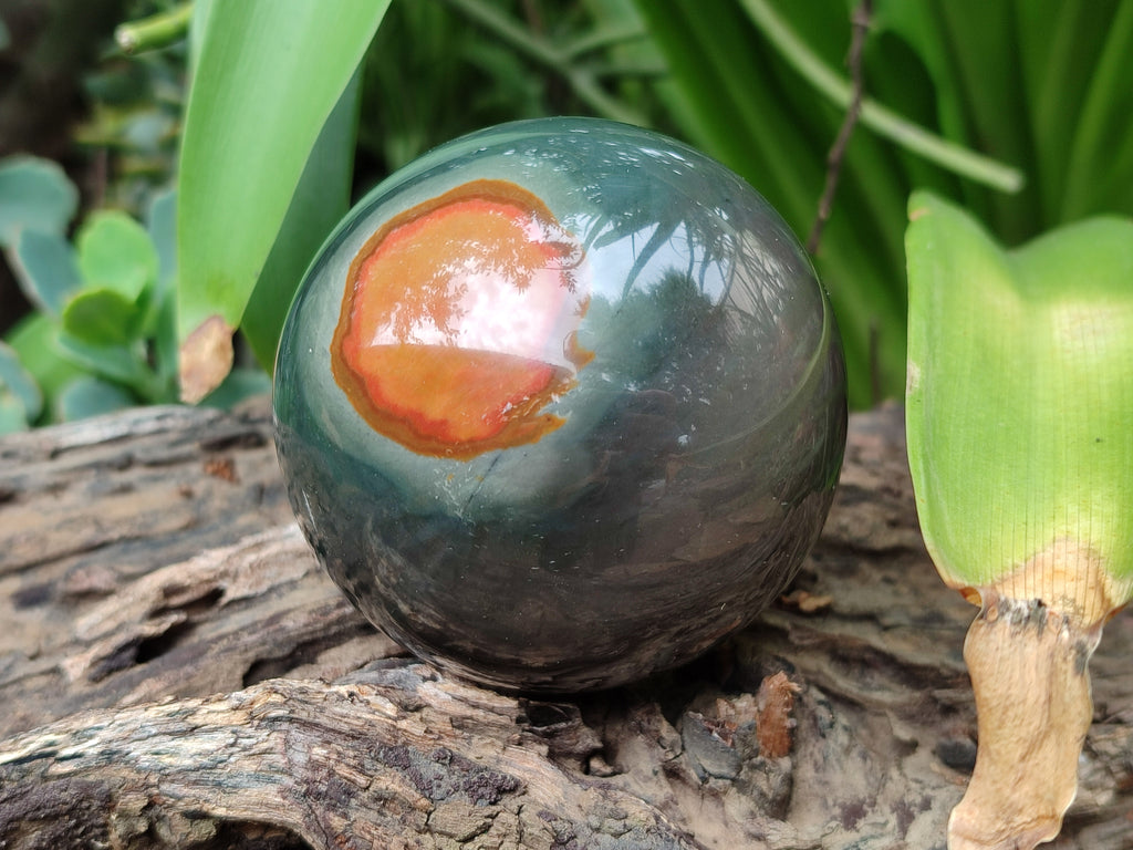 Polished Polychrome Jasper Spheres x 3 From Mahajanga, Madagascar - Toprock Gemstones and Minerals 