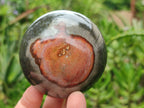 Polished Polychrome Jasper Spheres x 3 From Mahajanga, Madagascar - Toprock Gemstones and Minerals 