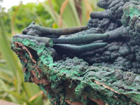 Natural Museum Piece Malachite Stalactite Specimen x 1 From Tenke Fungurume, Congo - Toprock Gemstones and Minerals 