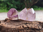 Polished Smokey Amethyst Window Quartz Points x 20 From Akansobe, Madagascar - Toprock Gemstones and Minerals 