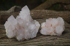 Natural Amethyst Spirit Quartz Clusters x 2 From Boekenhouthoek, South Africa - Toprock Gemstones and Minerals 