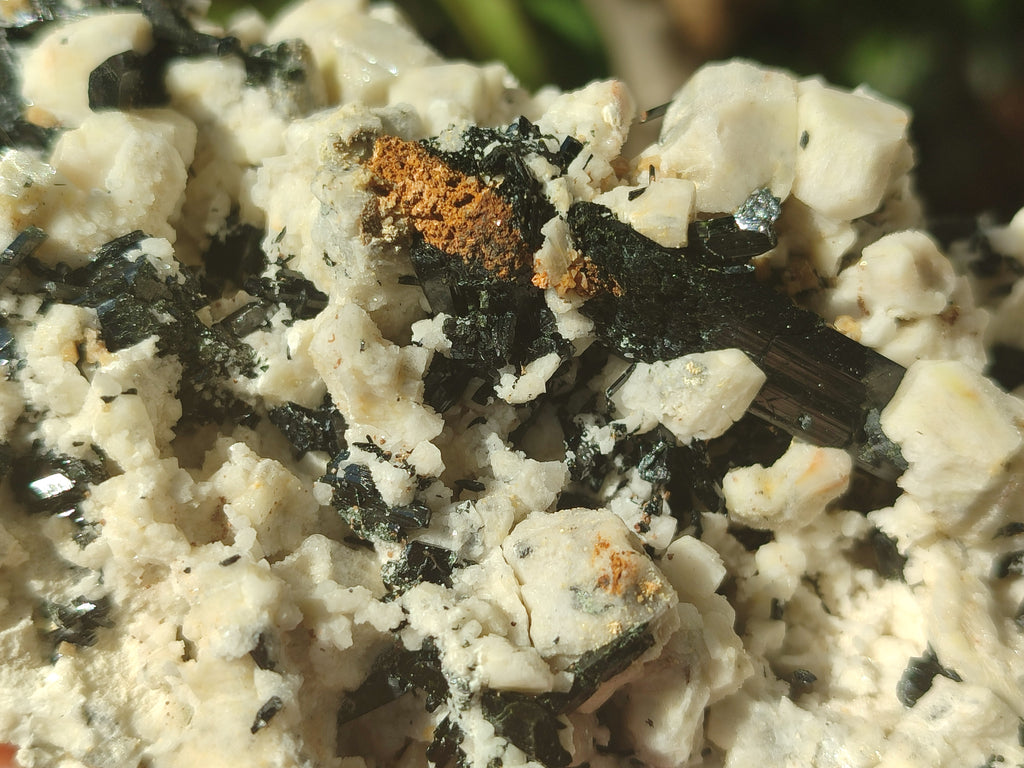 Natural Schorl Black Tourmaline Specimens x 2 From Erongo, Namibia - Toprock Gemstones and Minerals 