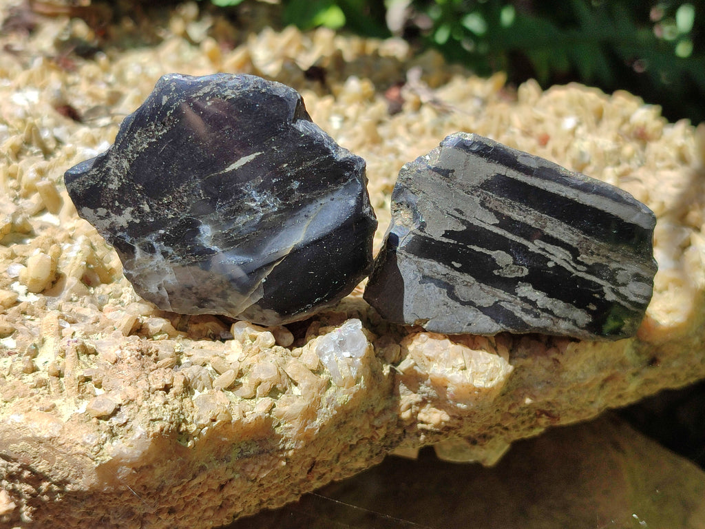 Polished On One Side Pharaoh Stone x 24 From Zimbabwe - Toprock Gemstones and Minerals 