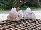 Natural Amethyst Spirit Quartz Clusters x 6 From Boekenhouthoek, South Africa - Toprock Gemstones and Minerals 