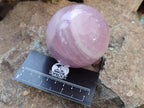 Polished Gemmy Rose Quartz Spheres x 3 From Madagascar - Toprock Gemstones and Minerals 