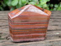 Polished Banded Tiger Iron Jasper Points x 4 From South Africa - Toprock Gemstones and Minerals 
