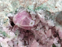 Natural Extremely Rare Highly Collectable Rhodocalcite Specimen x 1 From Congo - Toprock Gemstones and Minerals 