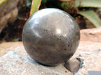 Polished Pharaoh Stone Black Basalt Spheres x 3 From Zimbabwe - Toprock Gemstones and Minerals 