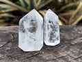 Polished Clear Quartz Phantom Crystals x 20 From Madagascar - Toprock Gemstones and Minerals 