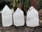 Polished Clear Quartz Phantom Crystals x 20 From Madagascar - Toprock Gemstones and Minerals 