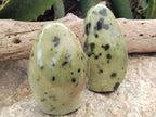 Polished Leopard Stone Standing Free Forms x 4 From Nyanga, Zimbabwe - Toprock Gemstones and Minerals 