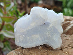 Natural Etched Blue Chalcedony Specimens x 6 From Nsanje, Malawi - Toprock Gemstones and Minerals 