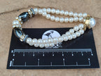 Polished Hematite and Freshwater Pearl Beaded Bracelet- Sold Per Item - From Southern Africa - Toprock Gemstones and Minerals 