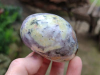Polished Dendritic Opal Palm Stones x 6 From Moralambo, Madagascar - Toprock Gemstones and Minerals 