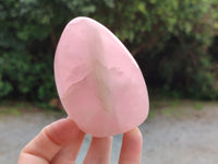 Polished Rose Quartz Standing Free Forms x 6 From Madagascar - Toprock Gemstones and Minerals 
