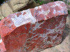Natural Red Jasper Specimens x 2 From Northern Cape, South Africa - Toprock Gemstones and Minerals 
