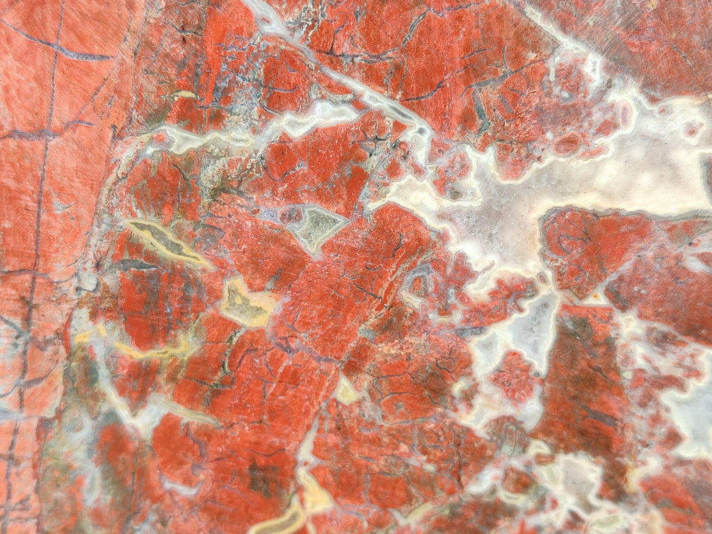 Natural Red Jasper Specimens x 2 From Northern Cape, South Africa - Toprock Gemstones and Minerals 