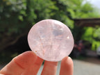 Polished Rose Quartz Palm Stones x 12 From Madagascar - Toprock Gemstones and Minerals 