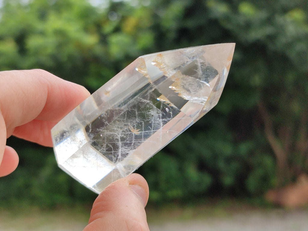 Polished Clear Quartz Points x 12 From Madagascar - Toprock Gemstones and Minerals 