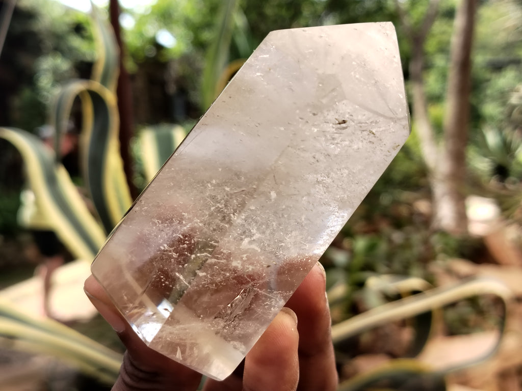 Polished Clear Quartz Crystals x 3 From Madagascar - Toprock Gemstones and Minerals 