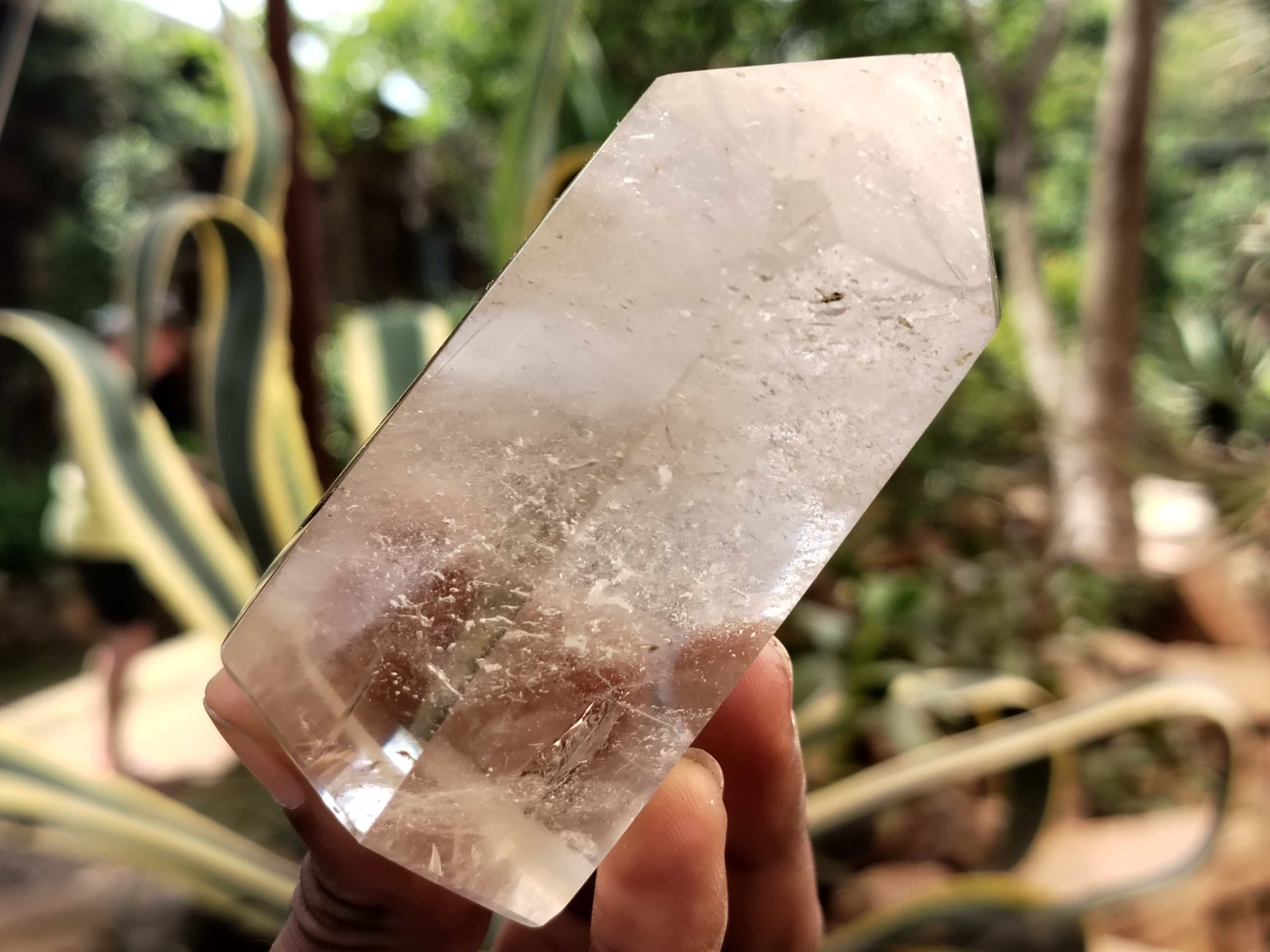 Polished Clear Quartz Crystals x 3 From Madagascar - Toprock Gemstones and Minerals 
