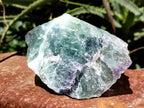 Natural Watermelon Fluorite Cobbed Specimens x 6 From Uis, Namibia - Toprock Gemstones and Minerals 