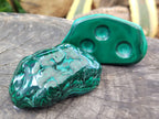 Polished Flower Banded Malachite Free Forms x 13 From Congo - Toprock Gemstones and Minerals 