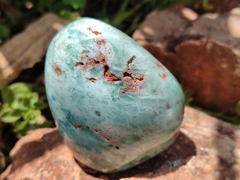 Polished Emerald Mtorolite Free Forms x 6 From Mutorashanga, Zimbabwe - Toprock Gemstones and Minerals 