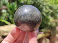 Polished Rare Pharaoh Stone Pyrite in Basalt Sphere-Balls x 3 From Iron Duke Mine, Zimbabwe - Toprock Gemstones and Minerals 
