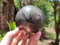 Polished Rare Pharaoh Stone Pyrite in Basalt Sphere-Balls x 3 From Iron Duke Mine, Zimbabwe - Toprock Gemstones and Minerals 