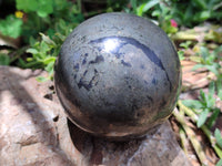 Polished Rare Pharaoh Stone Pyrite in Basalt Sphere-Balls x 3 From Iron Duke Mine, Zimbabwe - Toprock Gemstones and Minerals 