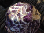 Polished Chevron Amethyst Standing Free Form x 1 From Madagascar - Toprock Gemstones and Minerals 
