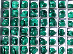 Hand Made Flower Banded Malachite Cabochons - Sold Per Item - From Congo - Toprock Gemstones and Minerals 