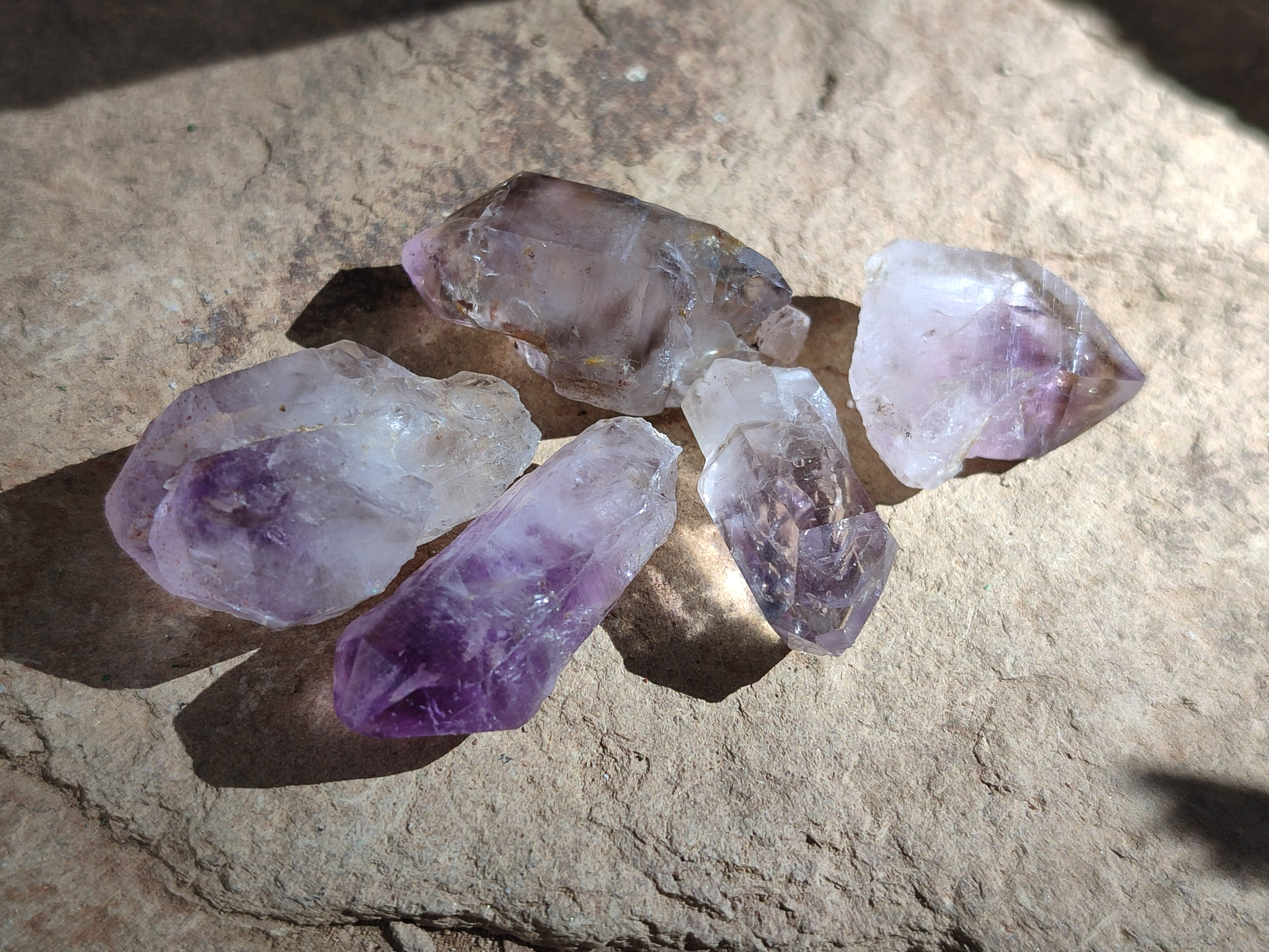 Natural Royal Zulu Amethyst Crystals x 79 from KwaZulu Natal, South Africa - Toprock Gemstones and Minerals 