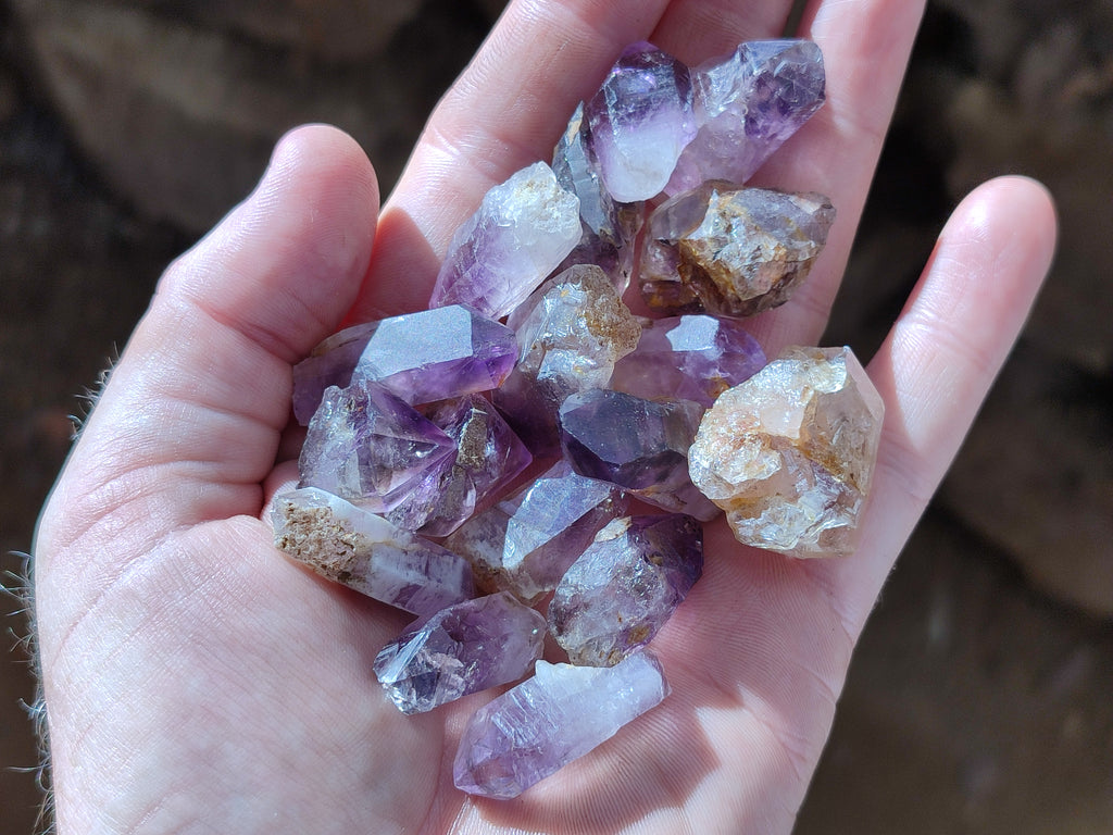 Natural Royal Zulu Amethyst Crystals x 79 from KwaZulu Natal, South Africa - Toprock Gemstones and Minerals 