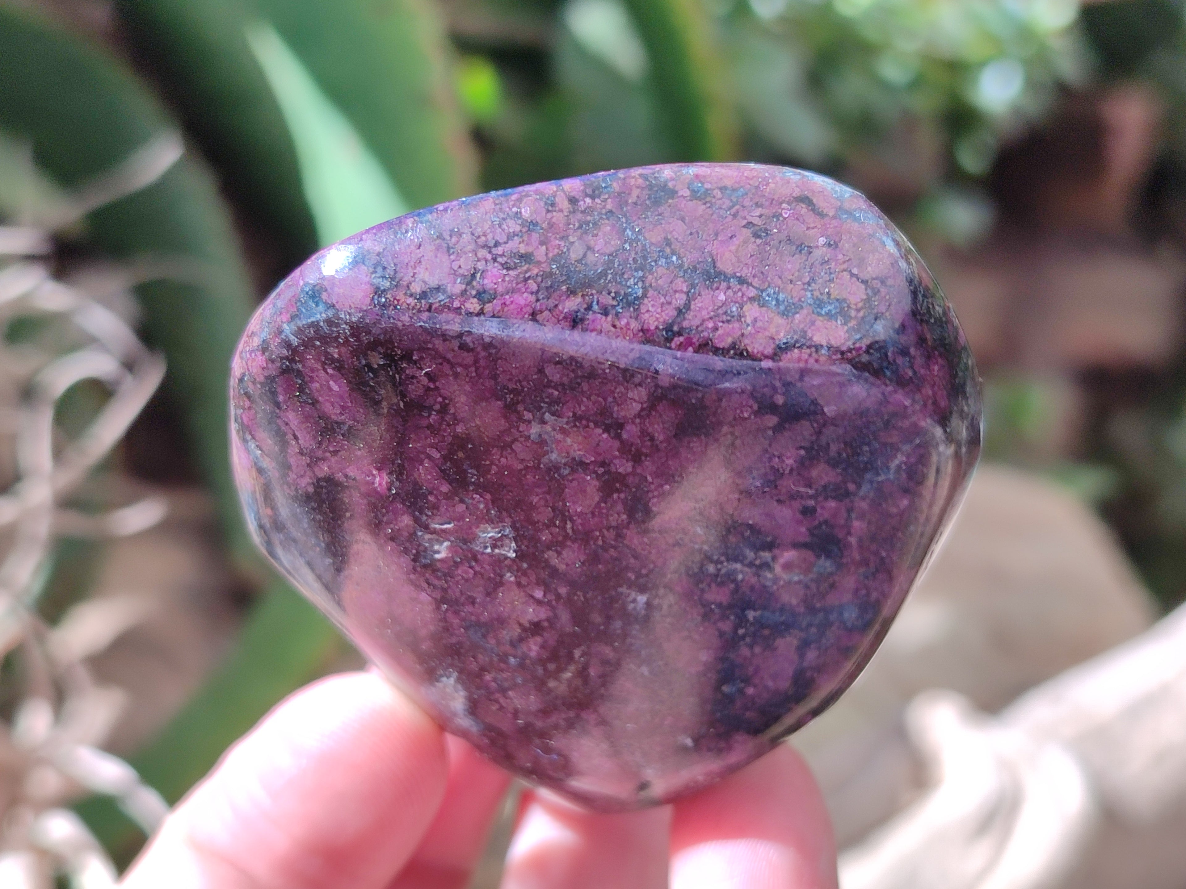 Polished Ruby Corundum In Chrome Verdite Standing Free Forms x 6 From Zimbabwe - Toprock Gemstones and Minerals 