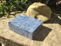 Hand Made Durmortierite Jewellery Box x 1 From Brazil - Toprock Gemstones and Minerals 