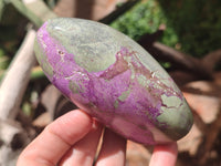 Polished Stichtite Free Forms x 6 From Barberton, South Africa - Toprock Gemstones and Minerals 