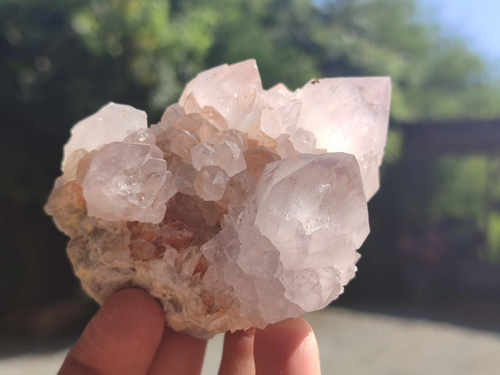 Natural Amethyst Spirit Quartz Clusters x 12 From Boekenhouthoek, South Africa - Toprock Gemstones and Minerals 