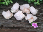 Natural Amethyst Spirit Quartz Clusters x 12 From Boekenhouthoek, South Africa - Toprock Gemstones and Minerals 