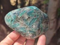 Polished Emerald Mica In Matrix Free Forms x 3 From Mutoko, Zimbabwe - Toprock Gemstones and Minerals 