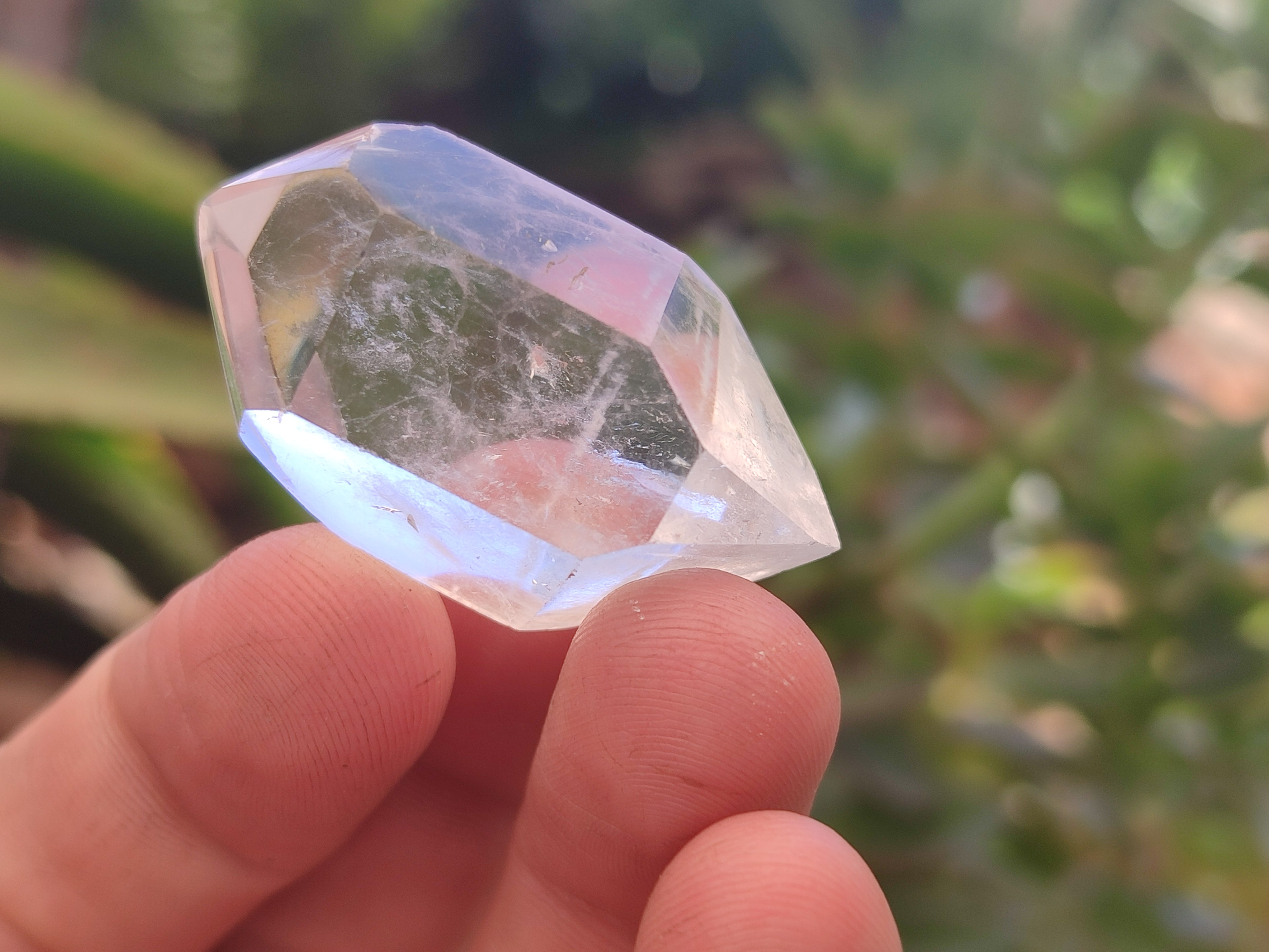 Polished Clear Quartz Double Terminated Crystals x 35 From Madagascar - Toprock Gemstones and Minerals 