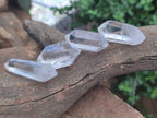 Polished Clear Quartz Double Terminated Crystals x 35 From Madagascar - Toprock Gemstones and Minerals 