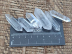Polished Clear Quartz Double Terminated Crystals x 35 From Madagascar - Toprock Gemstones and Minerals 
