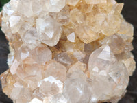 Natural Limonite Quartz Clusters x 6 From Solwezi, Zambia - Toprock Gemstones and Minerals 